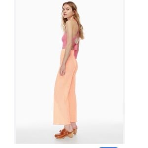 Wilfred Verona Pant Hayward Seersucker Orange Size XS NWT